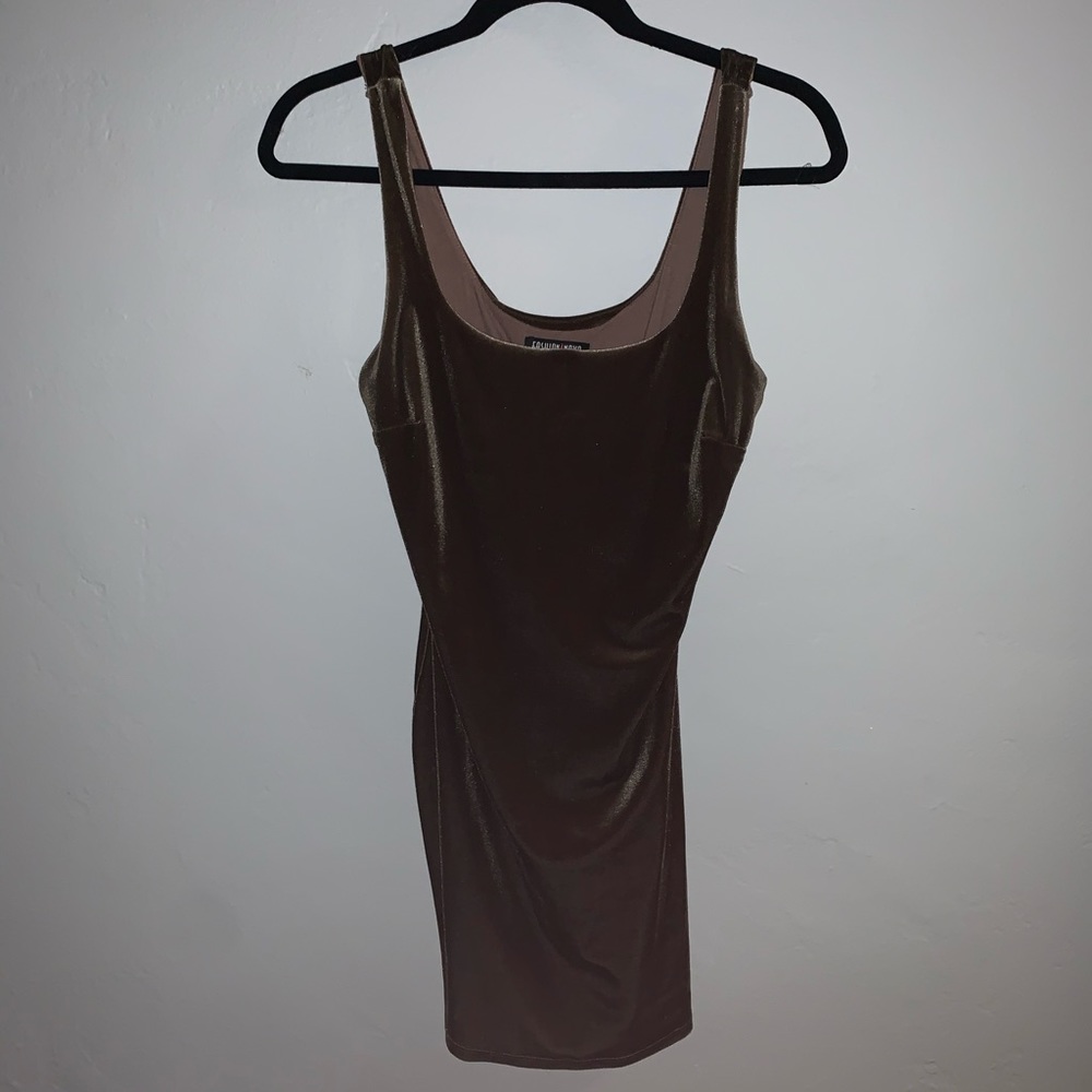 Fashion Nova velour mini dress